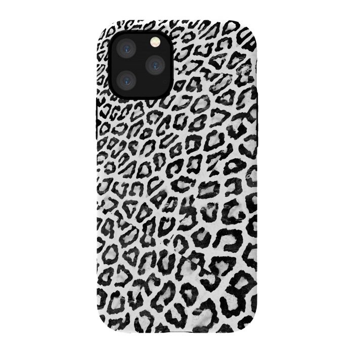 iPhone 11 Pro StrongFit Leopard print perspective effect by Oana 