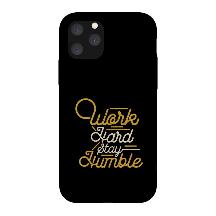 iPhone 11 Pro StrongFit work hard stay humble  by TMSarts