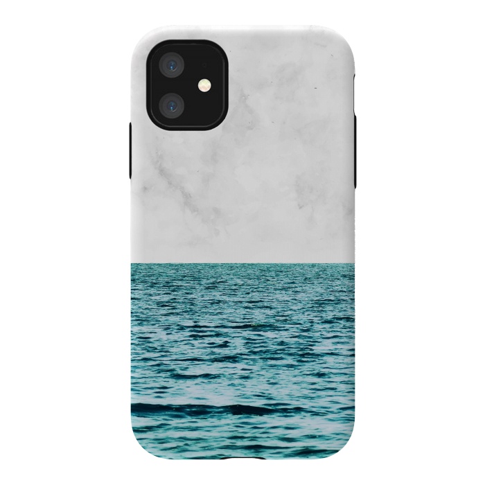 iPhone 11 StrongFit Ocean + Marble II by Uma Prabhakar Gokhale