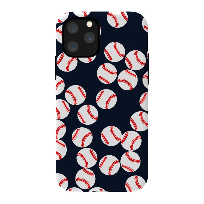 iPhone 11 Pro StrongFit Cute Baseball Print by Karolina