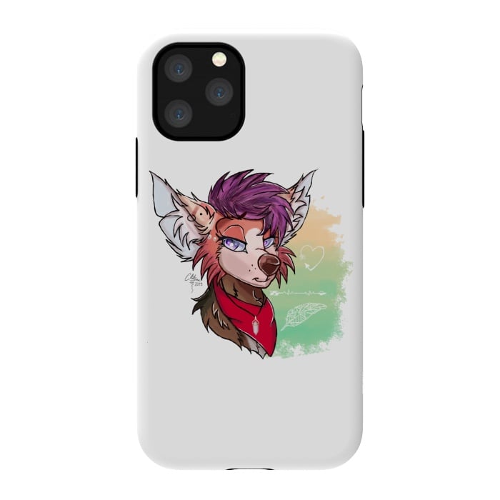 iPhone 11 Pro StrongFit Furry Punk by Chiterra
