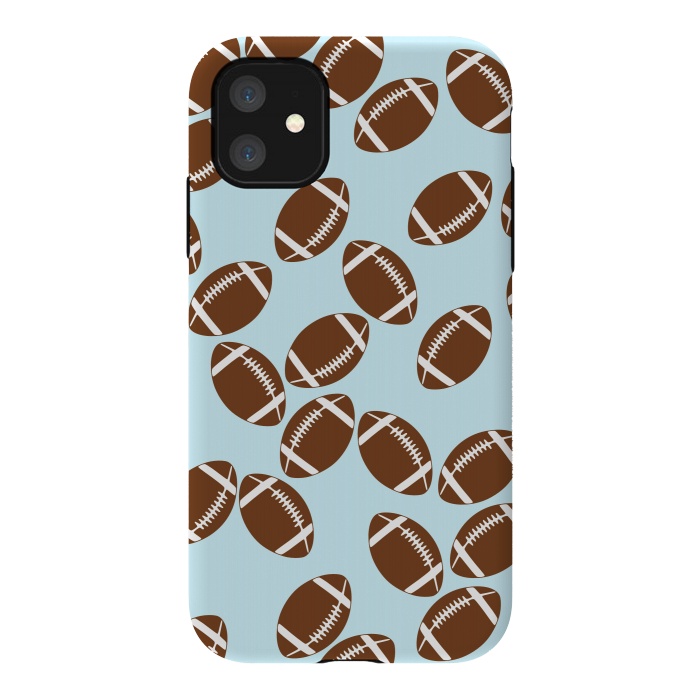 iPhone 11 StrongFit Football Pattern by Karolina
