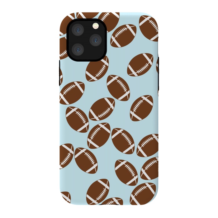 iPhone 11 Pro StrongFit Football Pattern by Karolina