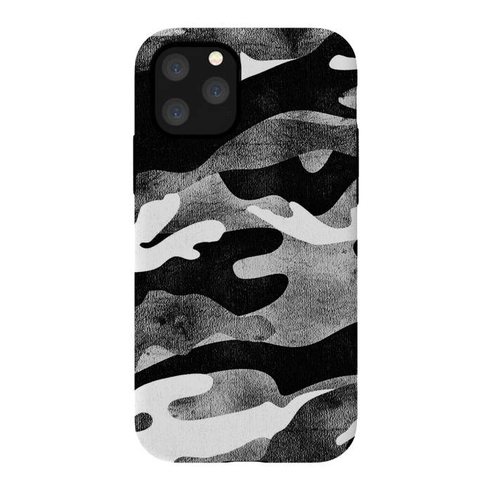 iPhone 11 Pro StrongFit Minimal metallic camouflage by Oana 
