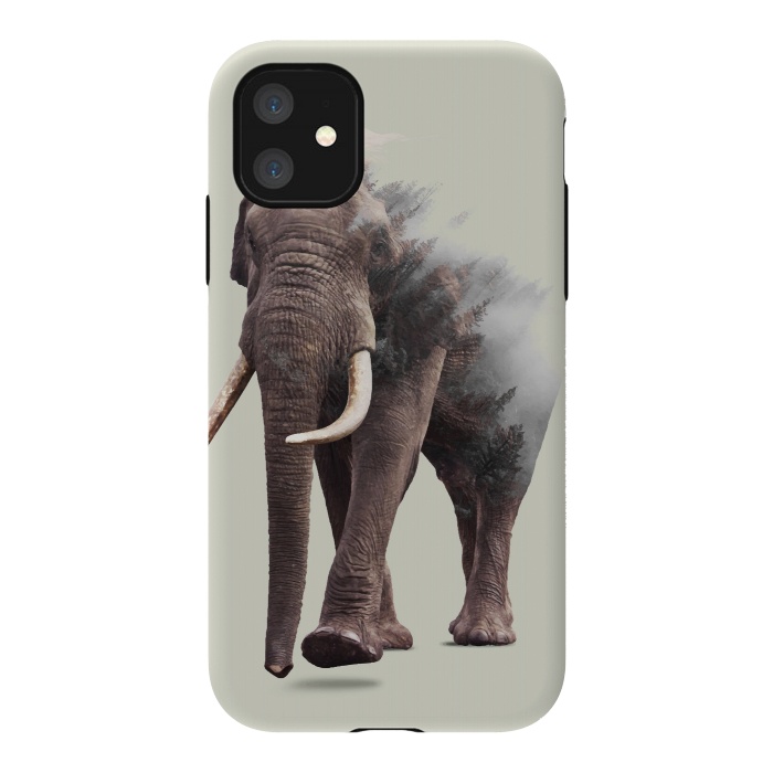 iPhone 11 StrongFit Elephantastic by Uma Prabhakar Gokhale
