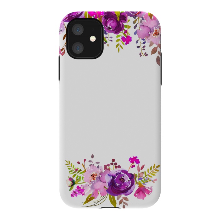 iPhone 11 StrongFit Purple Spring Flower Dream by  Utart