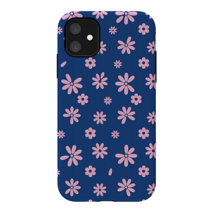 iPhone 11 StrongFit Flowers and Petals by Bledi