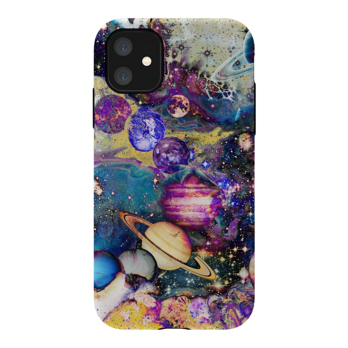 iPhone 11 StrongFit Psychedelic Universe by Oana 