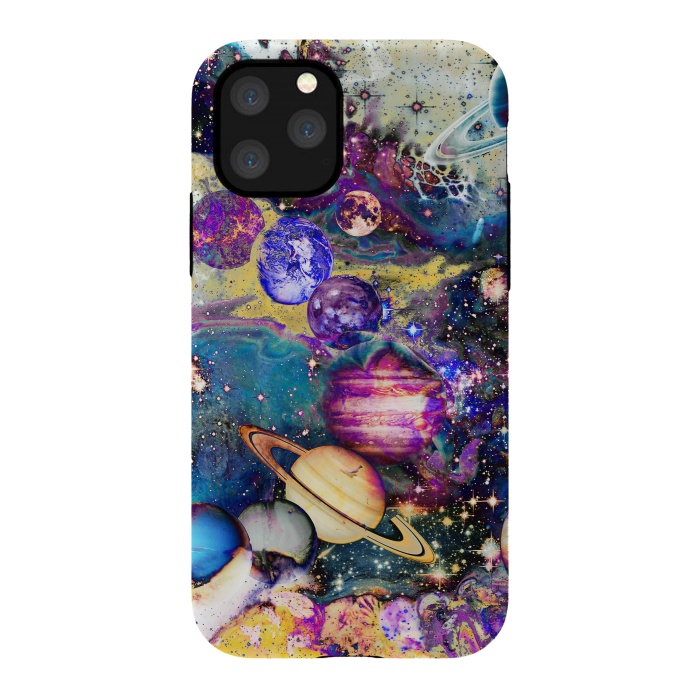 iPhone 11 Pro StrongFit Psychedelic Universe by Oana 
