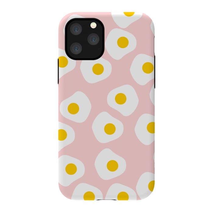 iPhone 11 Pro StrongFit Cute Fried Eggs by Karolina