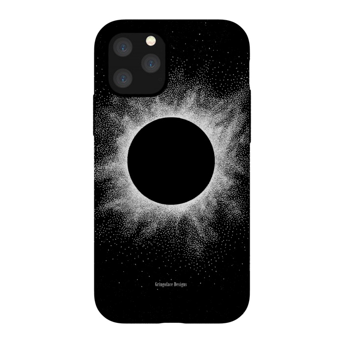 iPhone 11 Pro StrongFit Eclipse - Dotwork by Gringoface Designs