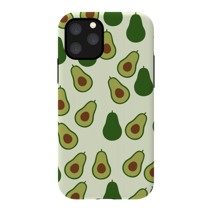 iPhone 11 Pro StrongFit Cute Avocado by Karolina