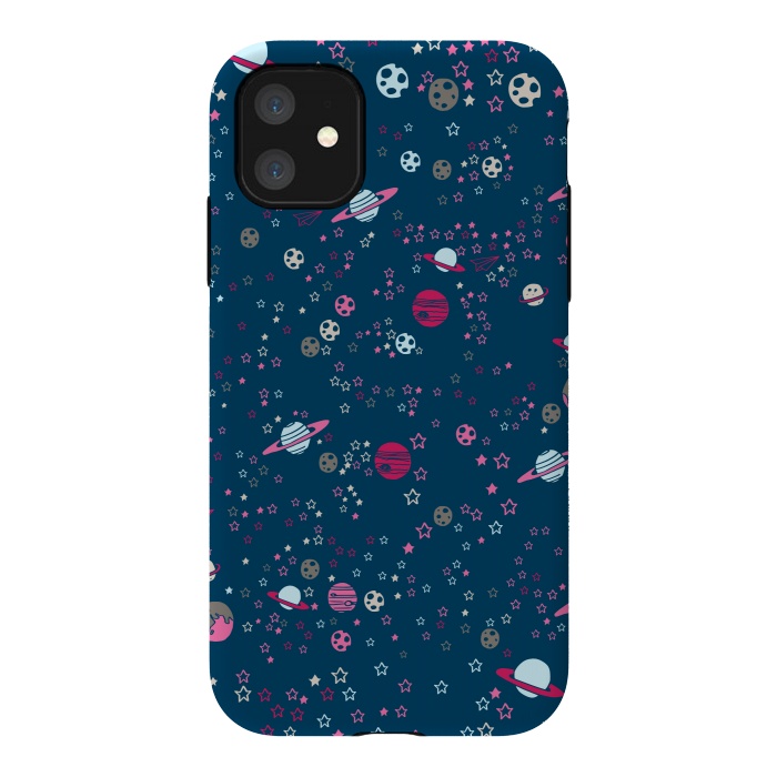iPhone 11 StrongFit Planets and Stars by Karolina