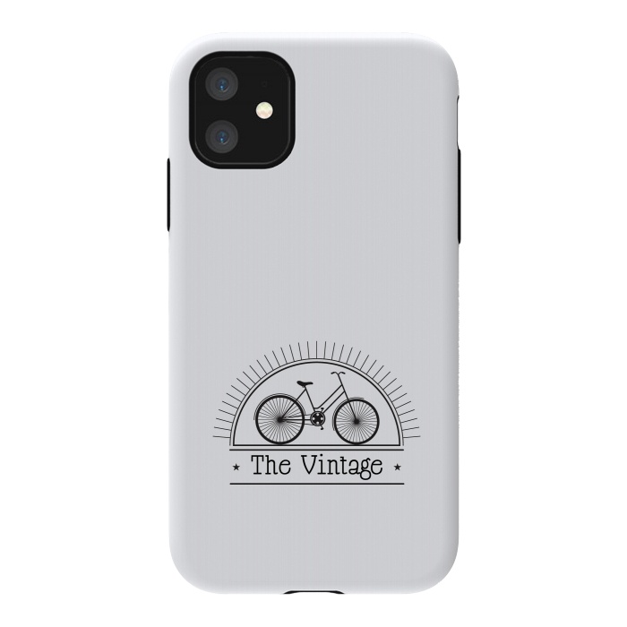iPhone 11 StrongFit the vintage bicycle by TMSarts