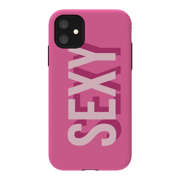 iPhone 11 StrongFit Sexy Pink by Dellán