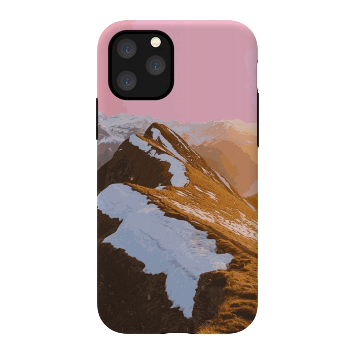 iPhone 11 Pro StrongFit Gum Mountain by Zala Farah