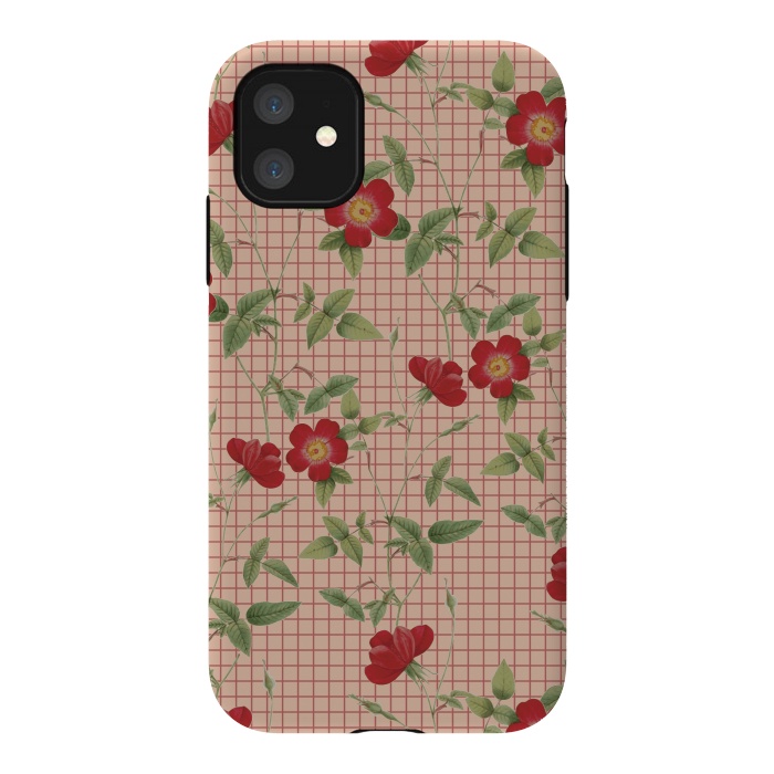 iPhone 11 StrongFit Red Roses by Zala Farah