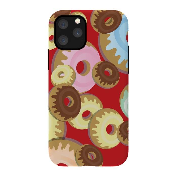 iPhone 11 Pro StrongFit donuts love  by MALLIKA