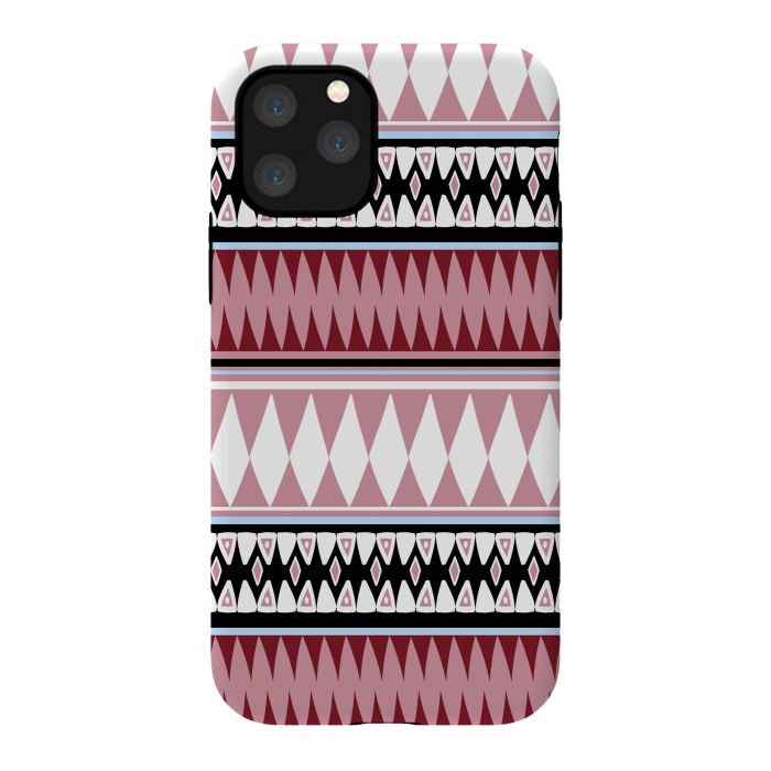 iPhone 11 Pro StrongFit Bohemian Style R&W by Joanna Vog