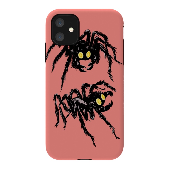 iPhone 11 StrongFit Spiders by absurdstyle