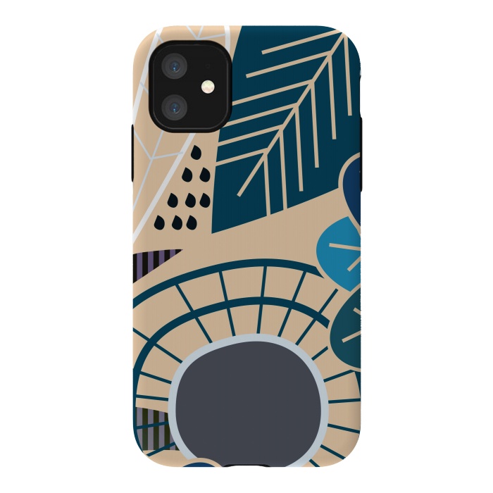 iPhone 11 StrongFit Tropical view by CocoDes