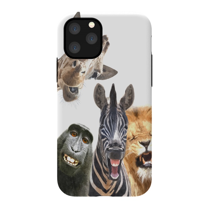 iPhone 11 Pro StrongFit Jungle Animal Friends  by Alemi