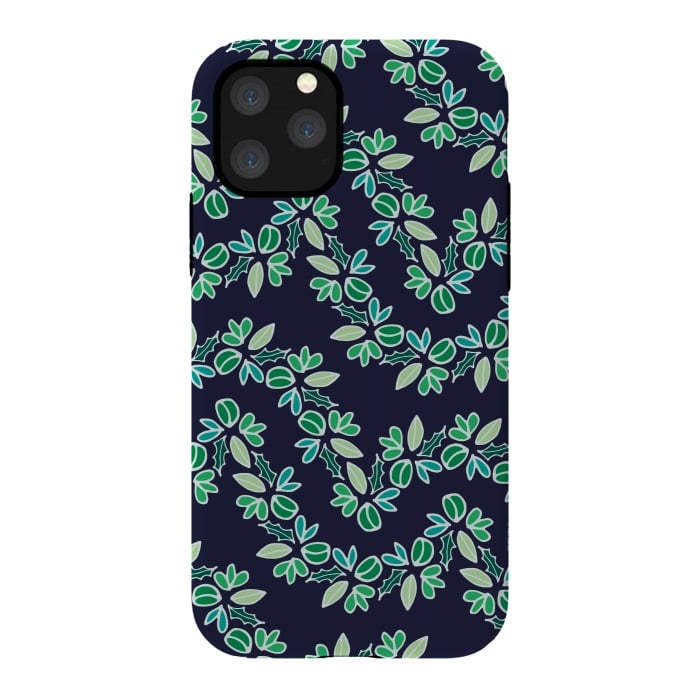 iPhone 11 Pro StrongFit Lush Leaves by Shelley Schmidt