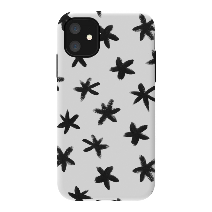 iPhone 11 StrongFit Starry Eyed Brushstroke by Shelley Schmidt
