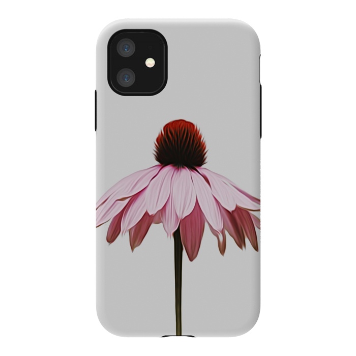 iPhone 11 StrongFit Daisy Single Flower by Alemi