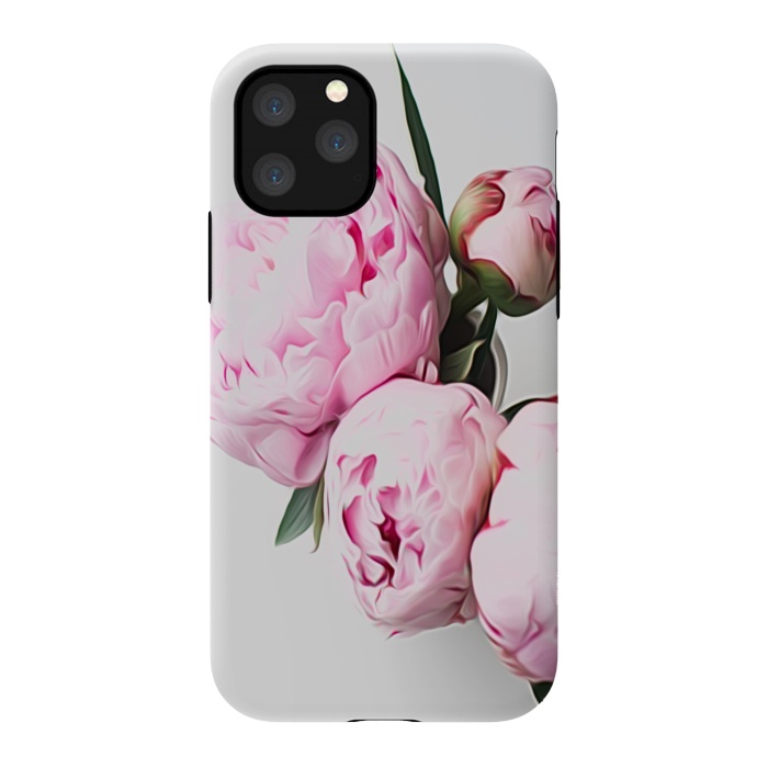 iPhone 11 Pro StrongFit Vase of Peonies by Alemi
