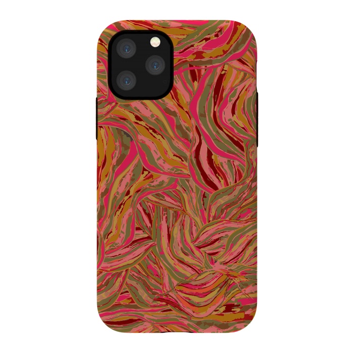 iPhone 11 Pro StrongFit Rocky Ripples Carnival by Lotti Brown