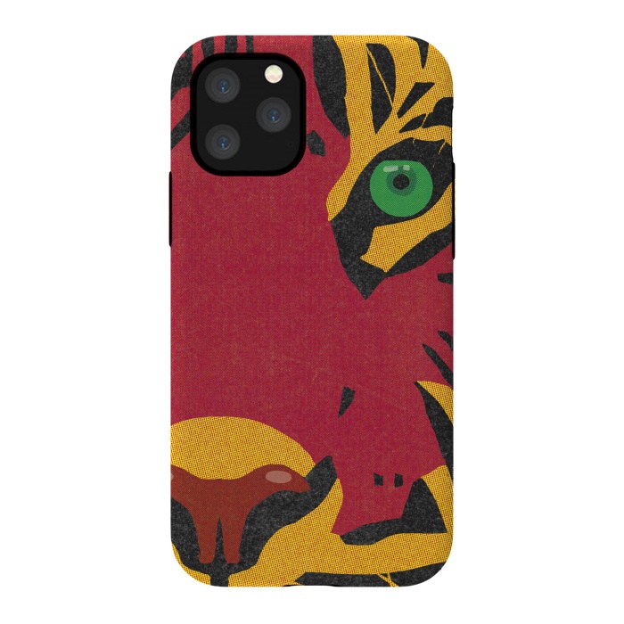 iPhone 11 Pro StrongFit The tiger by absurdstyle