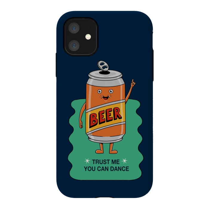 iPhone 11 StrongFit Beer you can dance by Coffee Man