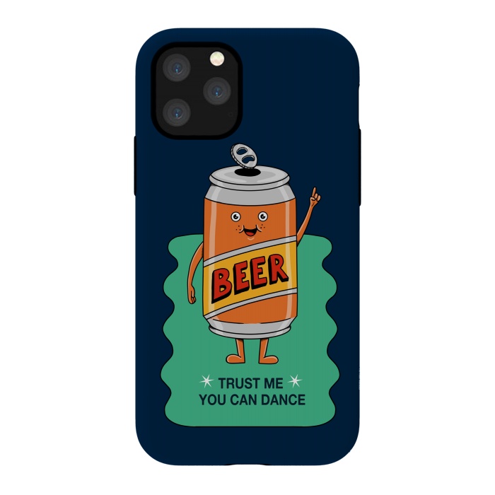 iPhone 11 Pro StrongFit Beer you can dance by Coffee Man