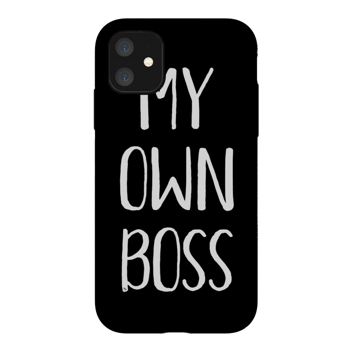 iPhone 11 StrongFit My own boss by Martina