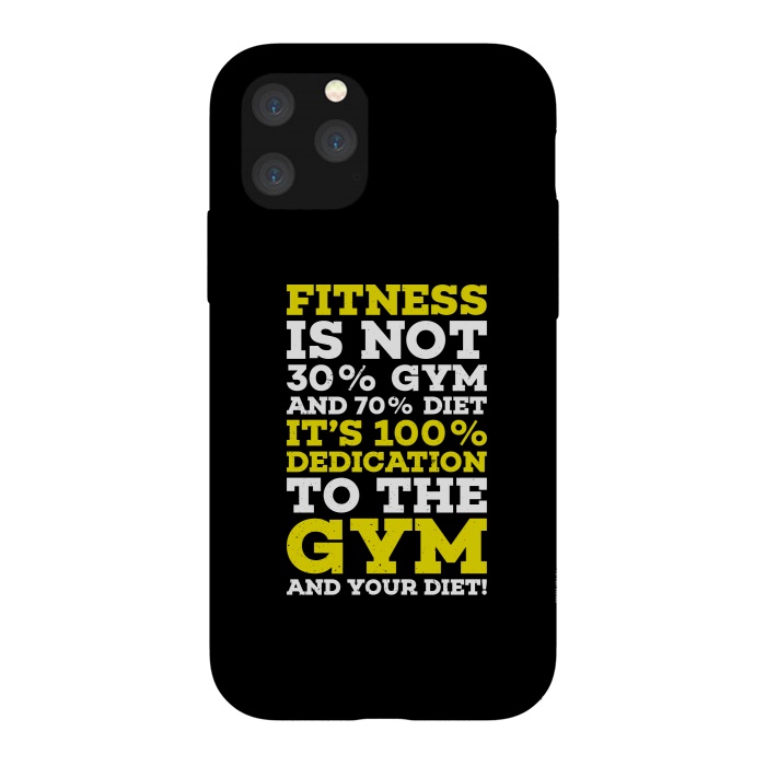 iPhone 11 Pro StrongFit fitness dedication by TMSarts