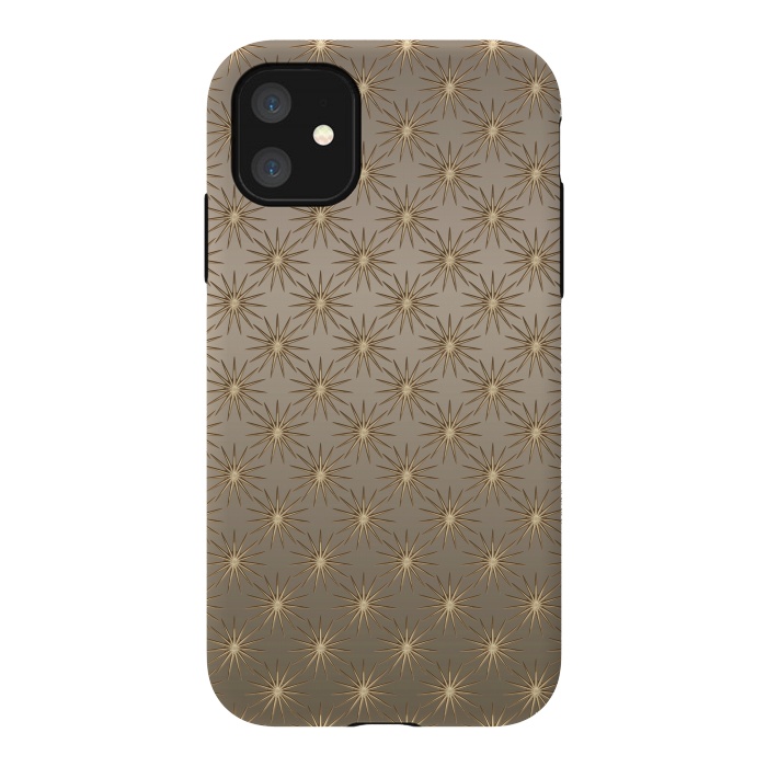 iPhone 11 StrongFit Fancy Star Pattern  by Andrea Haase