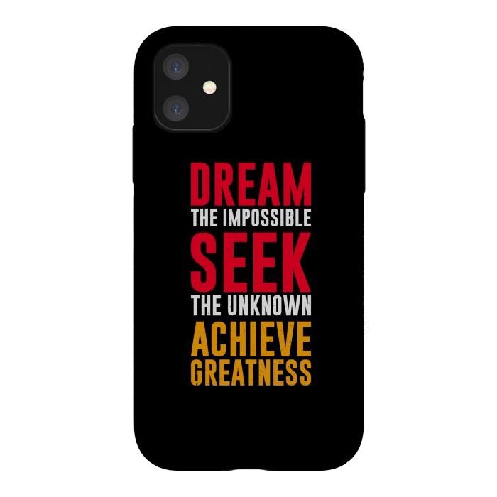 iPhone 11 StrongFit dream the impossible  by TMSarts