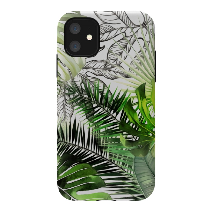 iPhone 11 StrongFit Tropical Foliage 012 by amini54