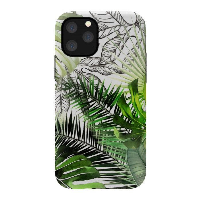 iPhone 11 Pro StrongFit Tropical Foliage 012 by amini54