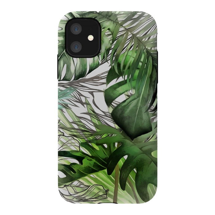 iPhone 11 StrongFit Tropical Foliage 021 by amini54