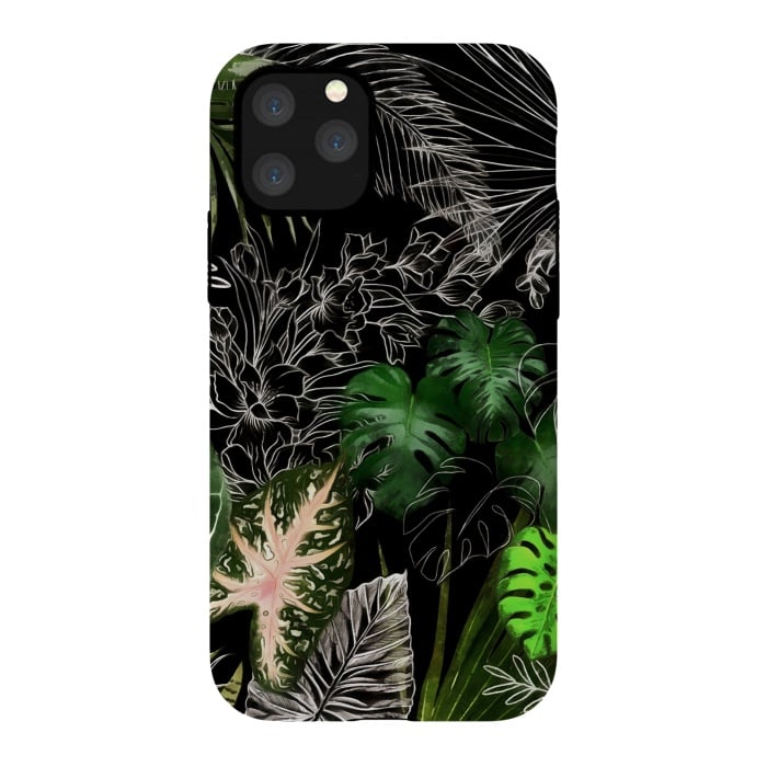 iPhone 11 Pro StrongFit Tropical Foliage 042 by amini54