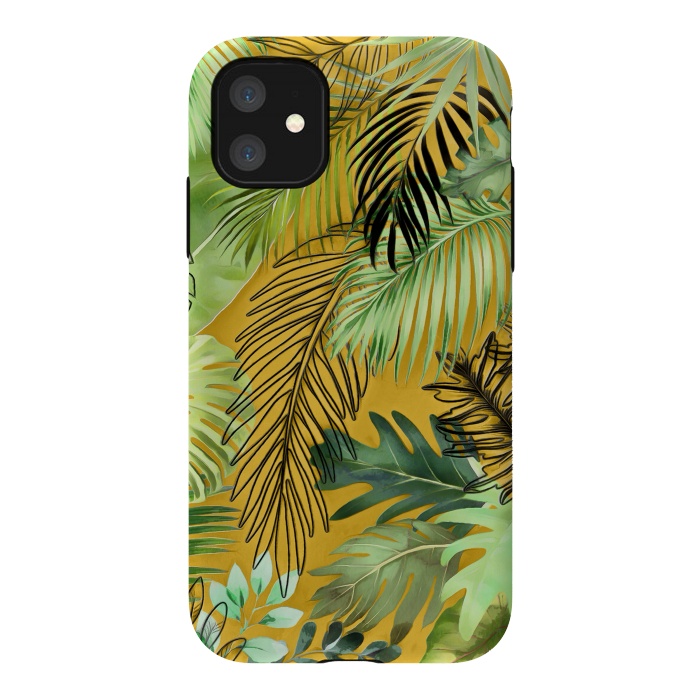 iPhone 11 StrongFit Tropical Foliage 061 by amini54