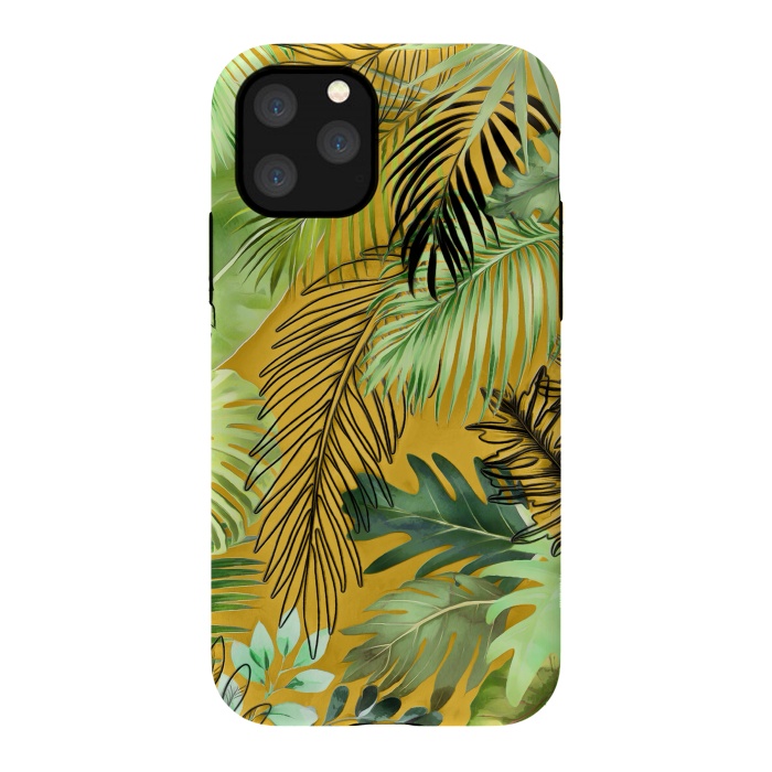 iPhone 11 Pro StrongFit Tropical Foliage 061 by amini54