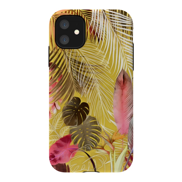 iPhone 11 StrongFit Tropical Foliage 071 by amini54