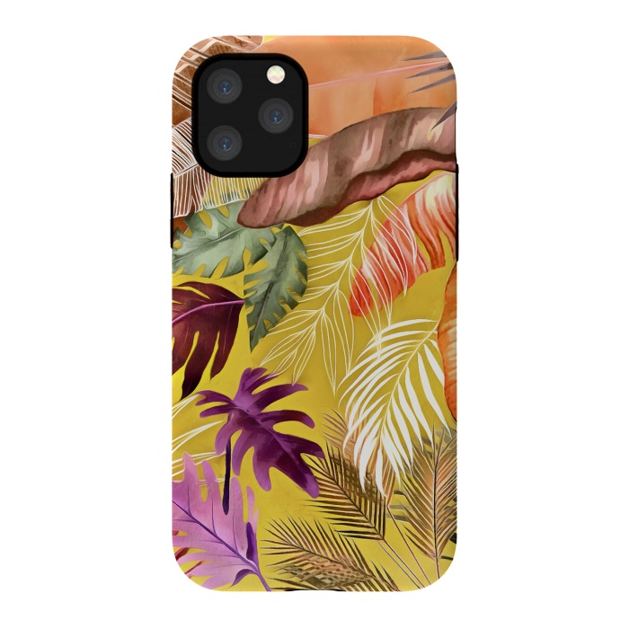 iPhone 11 Pro StrongFit Tropical Foliage 072 by amini54