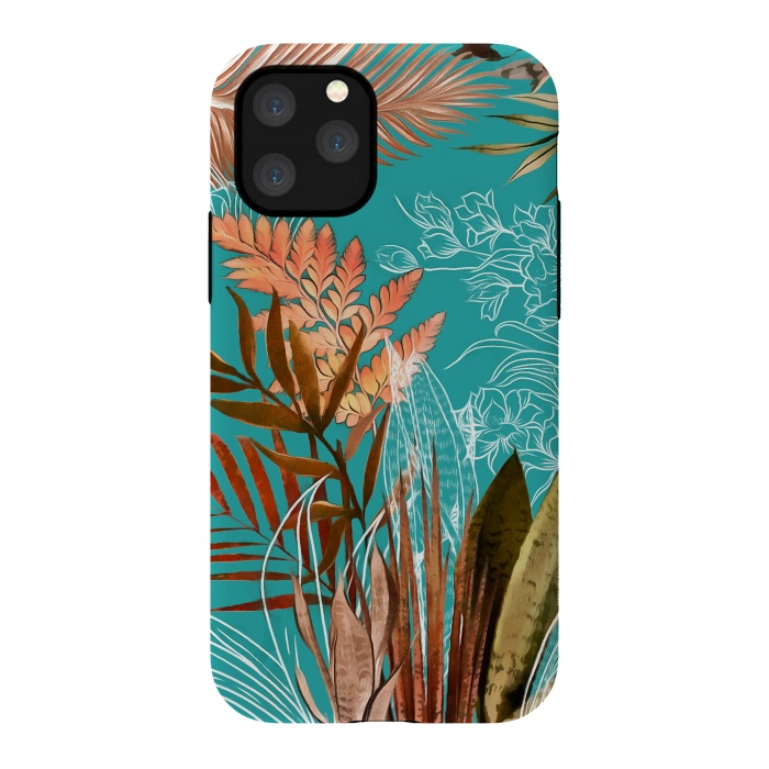 iPhone 11 Pro StrongFit Tropical Foliage 081 by amini54