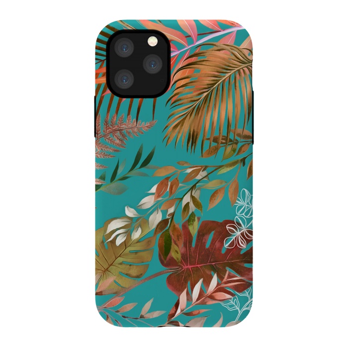 iPhone 11 Pro StrongFit Tropical Foliage 082 by amini54