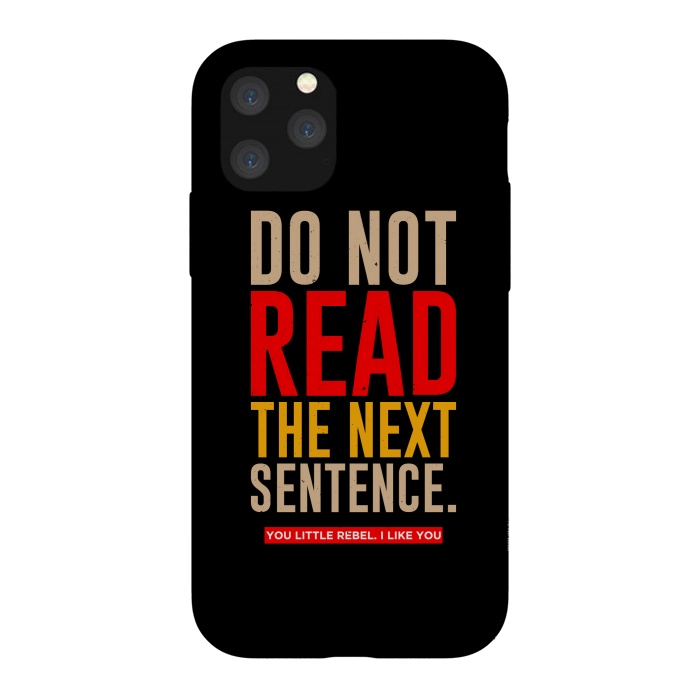 iPhone 11 Pro StrongFit read the next sentence by TMSarts