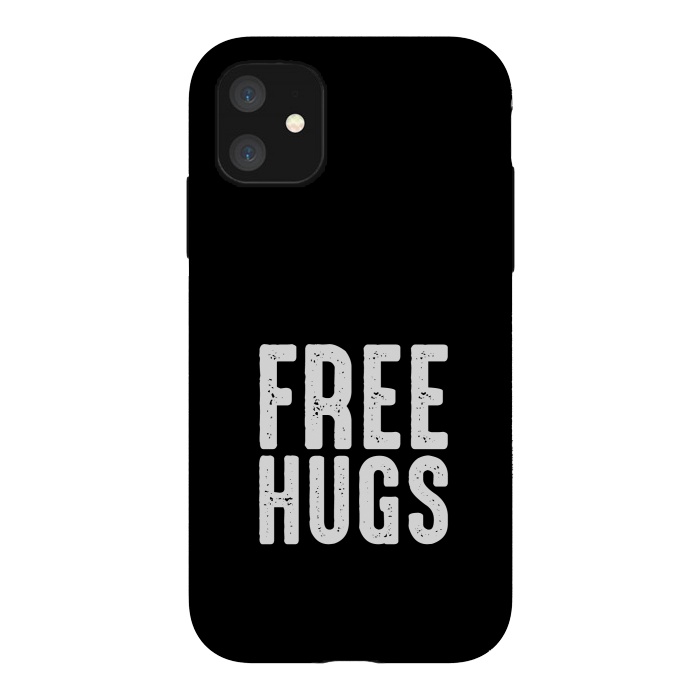 iPhone 11 StrongFit free hugs  by TMSarts